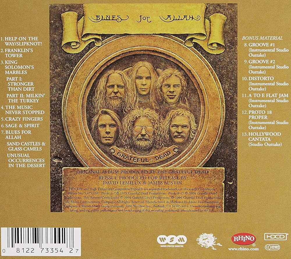 grateful dead Blues For Allah リトグラフ Grateful Dead - Blues for Allah: 50th Anniversary Remaster